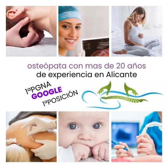 Proyecto web y posicionamiento SEO Clínica Osteopatía Alicante por OlgaComunicación